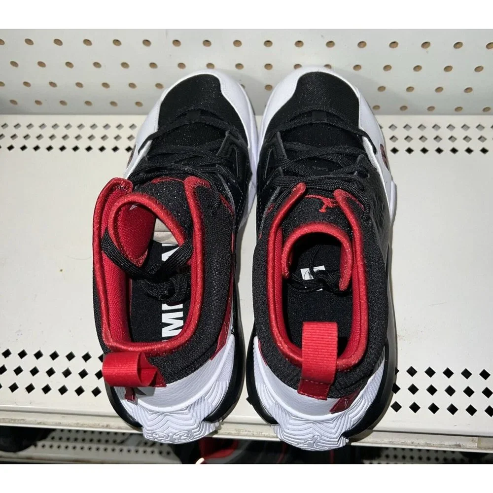 Jordan Stay Loyal 2 Mens Basketball Shoes Size 10 Black Red White DQ8401-061